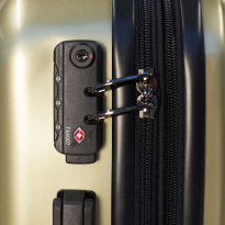 Alezar Tasmania Matkalaukku Kulta 24