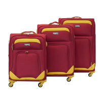 Alezar Alpha Matkalaukkusetti red/yellow (20