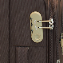 Alezar Alpha Matkalaukku Coffee/Beige 28