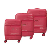 Alezar Lux Neo Matkalaukkusetti Ruusu (20