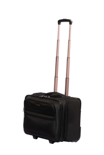 Alezar Lux Tietokonelaukku 2renk. Musta 38*26*45 cm