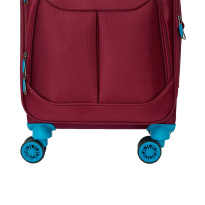 Alezar Neon matkalaukkusetti punainen (20