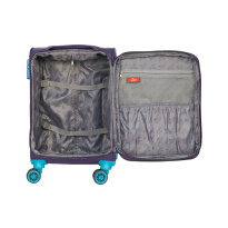 Alezar Neon Matkalaukkusetti Violetti/Sininen (20