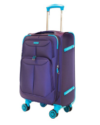 Alezar Neon Matkalaukku Violetti/Sininen 24