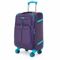 Alezar Neon Matkalaukku Violetti/Sininen 24