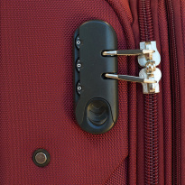Alezar Aries Matkalaukku Burgundy 24