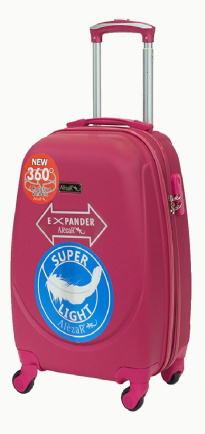 Alezar Salsa matkalaukku 4 pyörä punainen (20