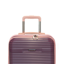 Lentolaukku coffee/pink 20