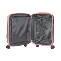 Lentolaukku coffee/pink 20