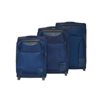 Alezar Grand Premium Matkalaukkusetti Sininen (20