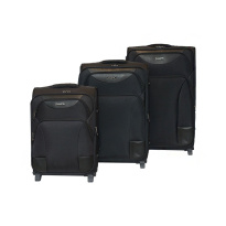 Alezar Grand Premium Matkalaukkusetti Musta (20