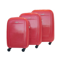 Alezar Comfort matkalaukkusetti punainen (20