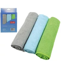 Mikrokuituliinat CLEAN 3 kpl 32x32cm