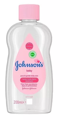 J&J Baby hoitoöljy 200ml