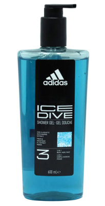 Adidas Ice Dive suihkugeeli 600ml