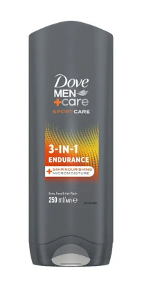 Dove Men+Care shampoo & suihkugeeli 250 ml