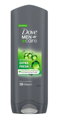 Dove Men+Care suihkusaippua Extra Fresh 250ml