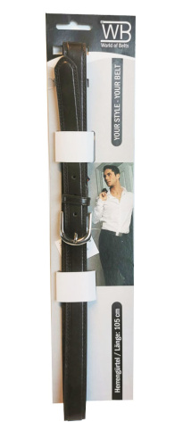 Miesten vyö Musta / Ruskea