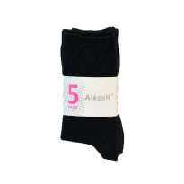 AlezaR N.Sukat 39-41 Musta 5Kpl