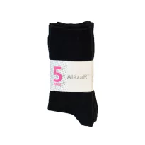 AlezaR N.Sukat 39-41 Musta 5Kpl