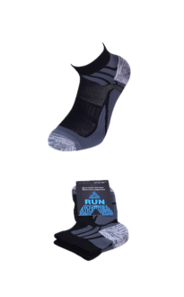 Alezar juoksusukat Musta 39-42 1kpl