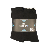 Nordsox M. sukat must.10 kpl k.40-42
