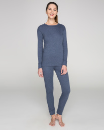TF Plain Interlock Adult Set Navy Blue L