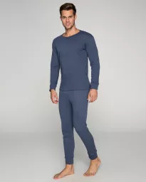 TF Plain Interlock Adult Set Navy Blue L