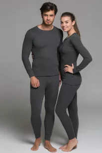 TF Plan Interlock Adult Set Antracite XL