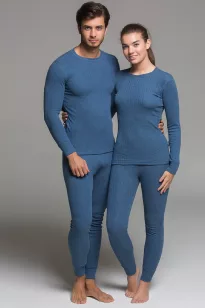 TF Interlok Thermal Set Navy Blue S