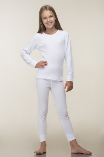 TF Interlok tytöt Valkoinen 134/140