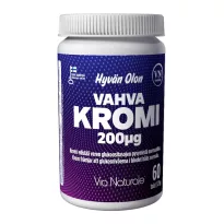 Via Naturale Vahva Kromi 200 µg/ 60tabl