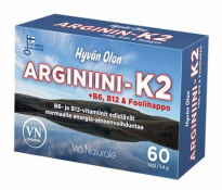 VN Hyvän Olon Arginiini +K2, sydämelle