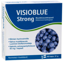 Visioblue Strong mustikkauutekaps.60k