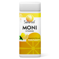 Sana-sol monivitamiini 107g appelsiini sitruuna 100tabl