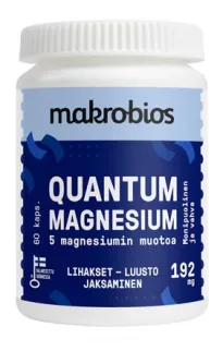 Makrobios Quantum Magnesium 60kpl 50g