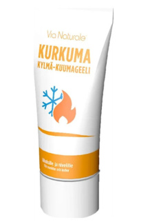 Via Naturale Kurkuma kylmä-kuumageeli