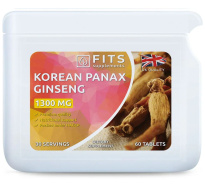 Korean Ginseng 1300mg 60 tablets