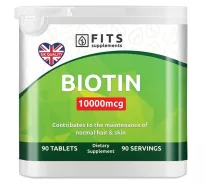 Biotin 10,000mcg 90 tablets