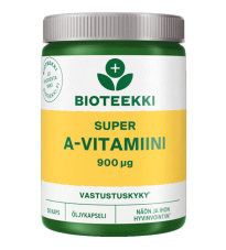 Bioteekki Super A-vitamiini ravintolisä 50 kaps