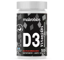 Makrobios D3-vitam 50mcg 150tabl salmiak