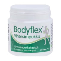 Bodyflex Vihersimpukka 60 kaps. / 79g