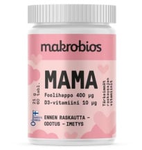 Makrobios Mama Foolihappo + D-vitamiini 60 tabl