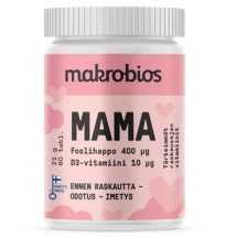 Makrobios Mama Foolihappo + D-vitamiini 60 tabl