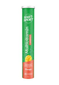 Hart-Sport Multivitamin + Minerals poretabletti Mango 20 tbl