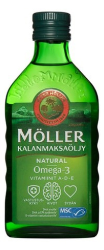 Möller Kalanmaksöljy 250ml