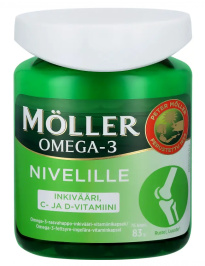 Möller Nivelille Omega-3 inkivääri 76kap