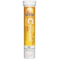 Sana-sol 20poretabl C-vitam. 1000mg
