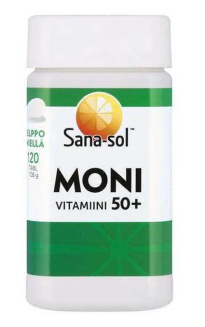 Sana-sol Monivitamiini 50+, 120tab