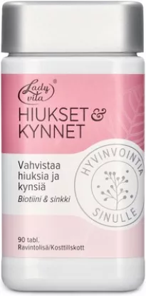 LadyVita 90tabl Hiukset & Kynnet Vahvist